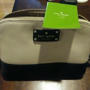 Kate Spade black and white bag